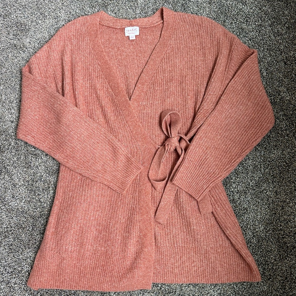 MATERNITY- Wrap Sweater